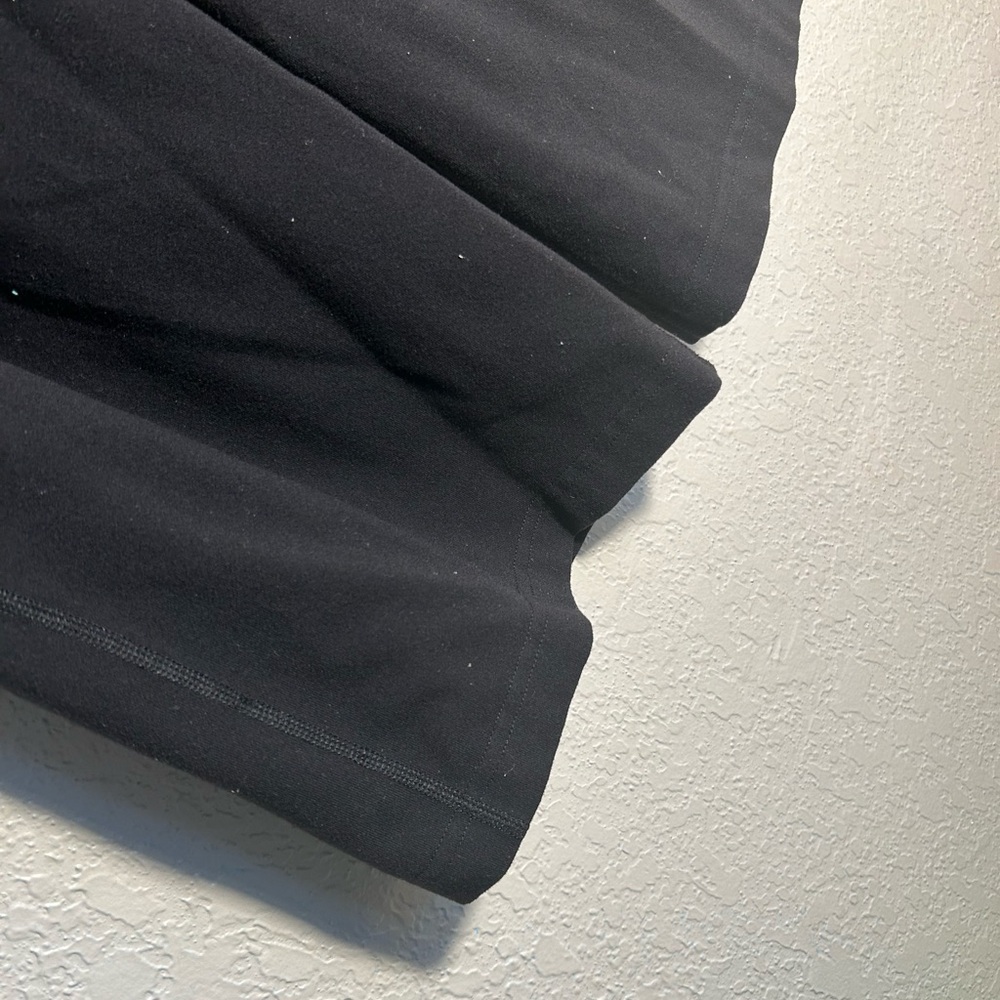 Eddie Bauer Sport 🌝 Black Wide-Leg with Split Cropped Leggings 🌚 - Picture 6 of 6